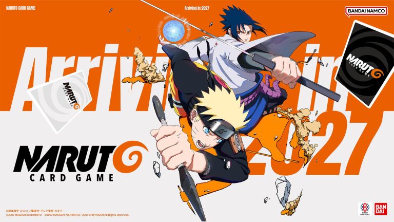 Naruto Card Game roadmap - key visual officiel Bandai